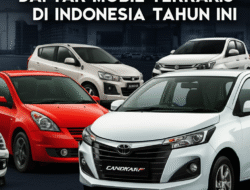 Daftar Mobil Terlaris di Indonesia Tahun Ini