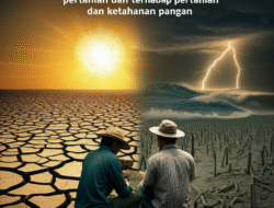 Dampak perubahan iklim terhadap pertanian dan ketahanan pangan