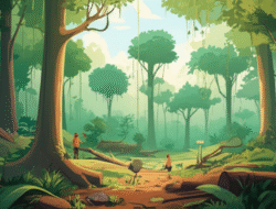 Isu lingkungan hidup dan upaya pelestarian hutan tropis