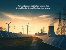 Perkembangan kebijakan energi dan diversifikasi sumber energi