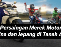 Persaingan Merek Motor Cina dan Jepang di Tanah Air
