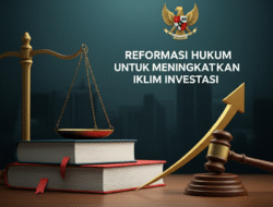 Reformasi Hukum untuk Meningkatkan Iklim Investasi