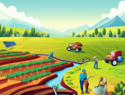 Upaya pengembangan sektor pertanian berkelanjutan